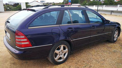 Mercedes Benz azul 2001 9489