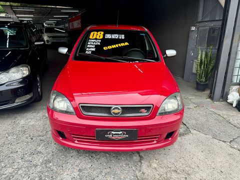 gm corsa hatch ss 18 flex 2008 carro sao bernardo do campo sp ar condicionado direcao hidraulica retrovisores eletricos rodas de liga leves trava eletricas vidros eletricos ar quente cambio manual farol de neblina desembacador traseiro limpador traseiro para choque na cor do veiculo imperdivel parcelamos sua entrada em ate 24x one motors certeza do melhor negocio nos reservamos do direito de qualquer tipo de erro de digitacao carro sao bernardo do campo sp chevrolet corsa 2008 flex manual hatch 131281 vermelho 4 portas alarme ar condicionado banco com regulagem de altura encosto de cabeca traseiro retrovisores eletricos rodas de liga leve ar quente desembacador traseiro travas eletricas vidros eletricos direcao hidraulica farol de neblina